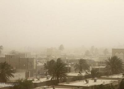 وزش باد نسبتا شدید در شمال سیستان وبلوچستان، گردو غبار پدیده غالب