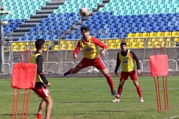 تمرینات تاکتیکی پرسپولیسی ها برای بازی با پدیده تمرینات تاکتیکی پرسپولیسی ها برای بازی با پدیده