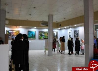 افتتاح نمایشگاه نقاشی و کارگاه باز باران در بهبهان