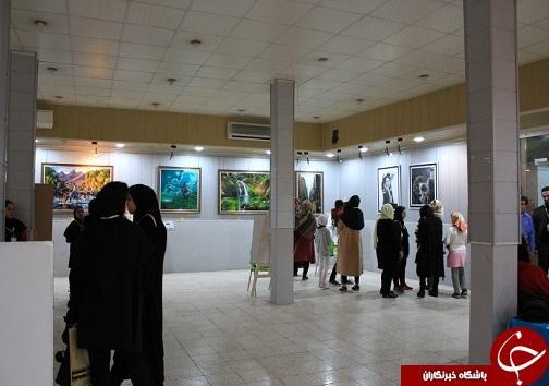 افتتاح نمایشگاه نقاشی و کارگاه باز باران در بهبهان