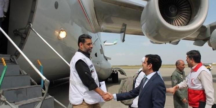 ارسال یاری های بشردوستانه پاکستان برای سیل زدگان ایران با دو فروند هواپیما