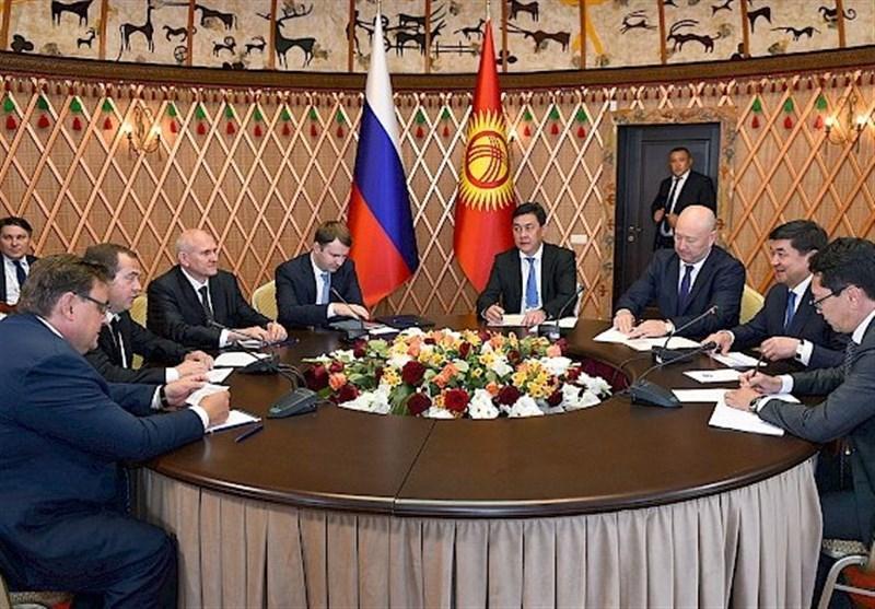 دیدار نخست وزیر قرقیزستان و روسیه در بیشکک