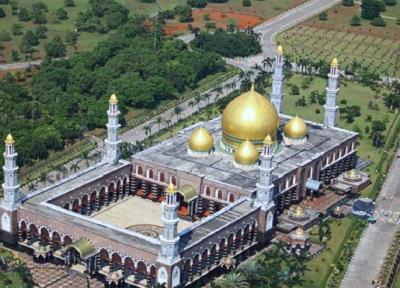 آشنایی با مسجد گنبد طلایی اندونزی