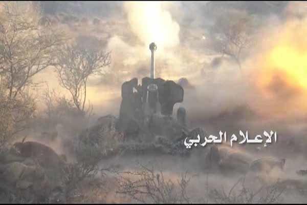 حملات توپخانه ای متجاوزان سعودی به الحدیده یمن