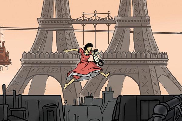 نگاهی به انیمیشن آوریل و دنیای جعلی و زیبایی فرانسوی آن