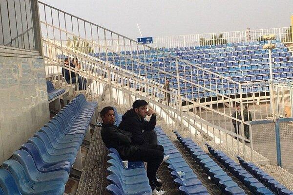 حضور خطیبی روی سکوهای استادیوم، نکونام در تبریز تشویق شد