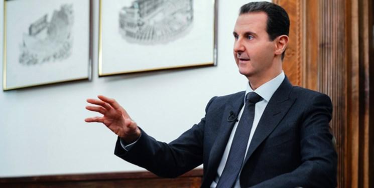 تاکید بشار الاسد بر مبارزه دولت سوریه با تروریسم