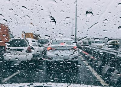 بارش برف و باران در نوار غربی کشور