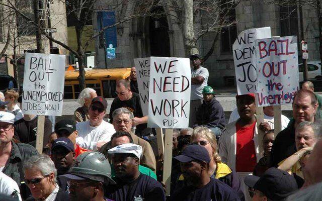 خبرنگاران کنگره از رشد نرخ بیکاری در آمریکا اطلاع داد