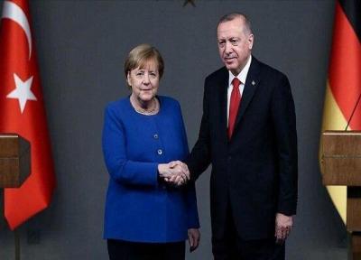 اردوغان و مرکل رایزنی کردند