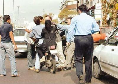 کورشدن دختر جوان در جریان دعوای خیابانی