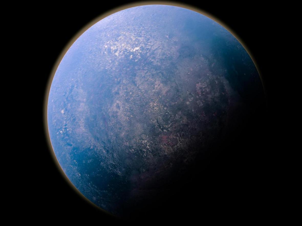 کشف سیاره ای با هسته شفاف و قابل رویت