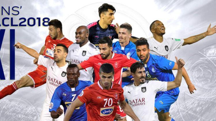 حضور 4 پرسپولیسی و 3 استقلالی در تیم منتخب لیگ قهرمانان آسیا حضور 4 پرسپولیسی و 3 استقلالی در تیم منتخب لیگ قهرمانان آسیا