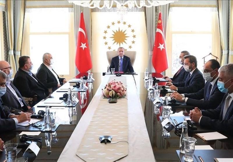دیدار اردوغان و اسماعیل هنیه در استانبول دیدار اردوغان و اسماعیل هنیه در استانبول