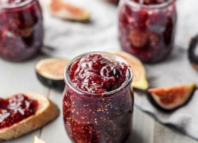 طرز تهیه مارمالاد انجیر