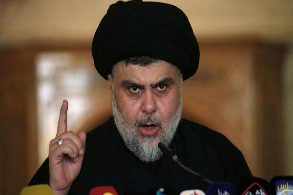 هشدار مقتدی صدر نسبت به حضور نفوذی ها در میان معترضان عراقی هشدار مقتدی صدر نسبت به حضور نفوذی ها در میان معترضان عراقی