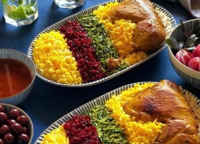 طرز تهیه مرصع پلو مجلسی
