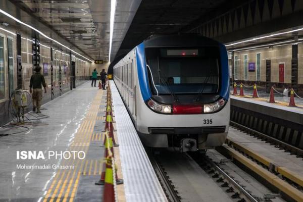 افتتاح ایستگاه مترو برج میلاد و امیرکبیر با دستور روحانی
