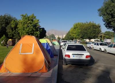 مرگ شش نفر در چادر مسافرتی
