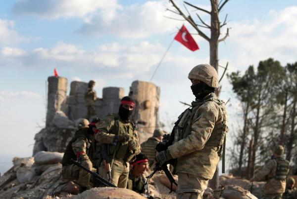 زخمی شدن چند نظامی ترکیه در شمال سوریه