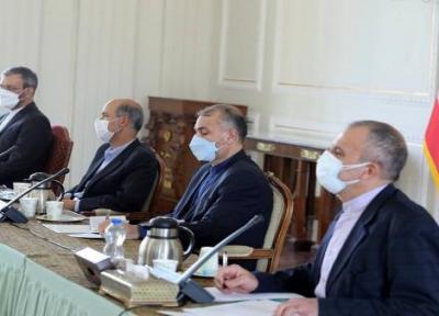 نشست مشترک وزرای امور خارجه، نیرو و سایر دستگاه های ذیربط دولتی و اتاق بازرگانی ایران