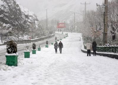 بارش برف و باران در 9 استان ، سامانه بارشی نو از جنوب می آید ، بارش ها در تهران ادامه دارد؟