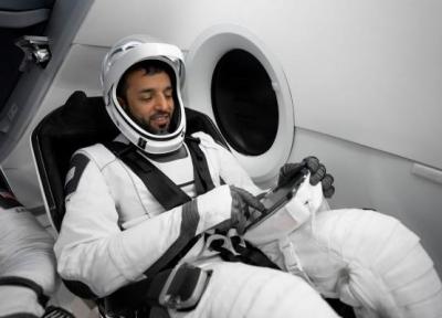 پرواز فضانورد اماراتی