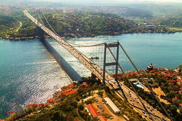 آشنایی با پل بسفر استانبول bosphorus bridge